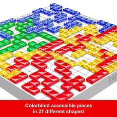 Blokus Strategy Board Game, Family Game For Kids & Adults With Colorful Pieces & Just One Rule