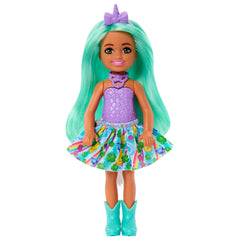 Unicorn-Inspired Chelsea Barbie Doll With Green Hair, Unicorn Toys