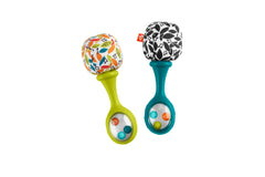 Fisher-Price Baby Fisher-Price Maracas Azuis Diversão e Música