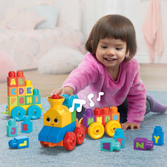 Mega Bloks Juguete de Construcción Abc Tren de Aprendizaje