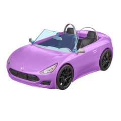 Barbie Poupée Blonde, Décapotable Violette
