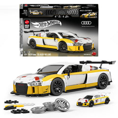 Hot Wheels Coffret de Construction Audi R8 Lms
