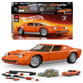 Mattel Brick Shop Hot Wheels ’71 Lamborghini Miura P400 Sv Building Toy Kit