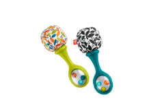 Fisher-Price Baby Fisher-Price Maracas Azuis Diversão e Música