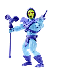 Masters Of The Universe Origins Skeletor 5.5 inch Action Figure Motu Toy With Staff & Sword