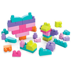Mega Bloks Sac Rose 80 Briques