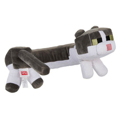 Minecraft Purring Sounds Neck Pillow, Cat Plush Toy With Sound For Travel