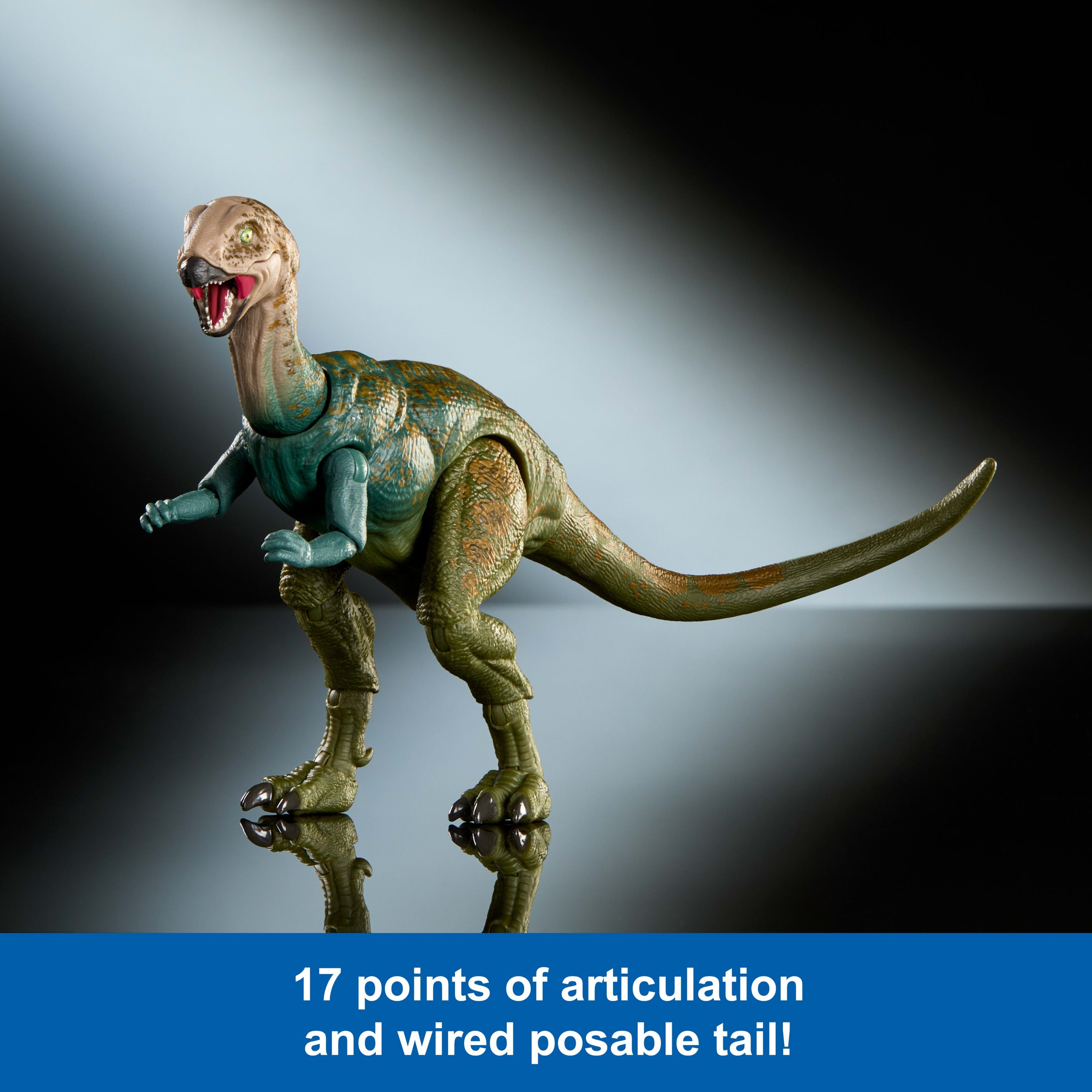 Jurassic World Hammond Collection Dryosaurus Dinosaur Figure, Deluxe Design And 17 Articulations