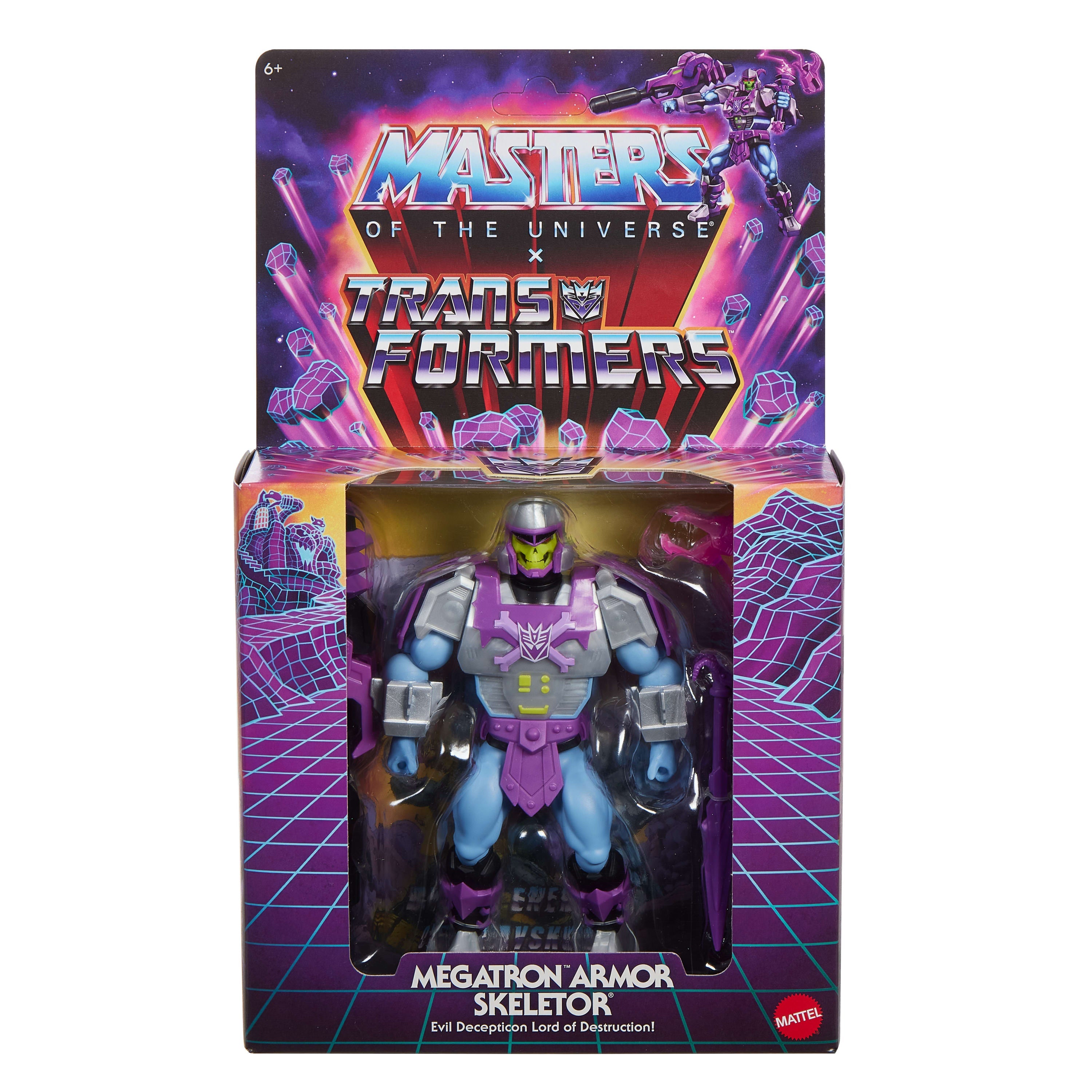 Masters of the Universe Origins Figura de Acción Skeletor Armadura Megatron