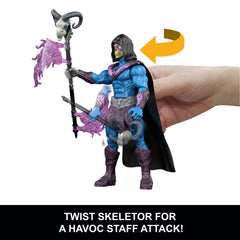 Masters Of The Universe Skeletor Havoc Staff Attack Figure