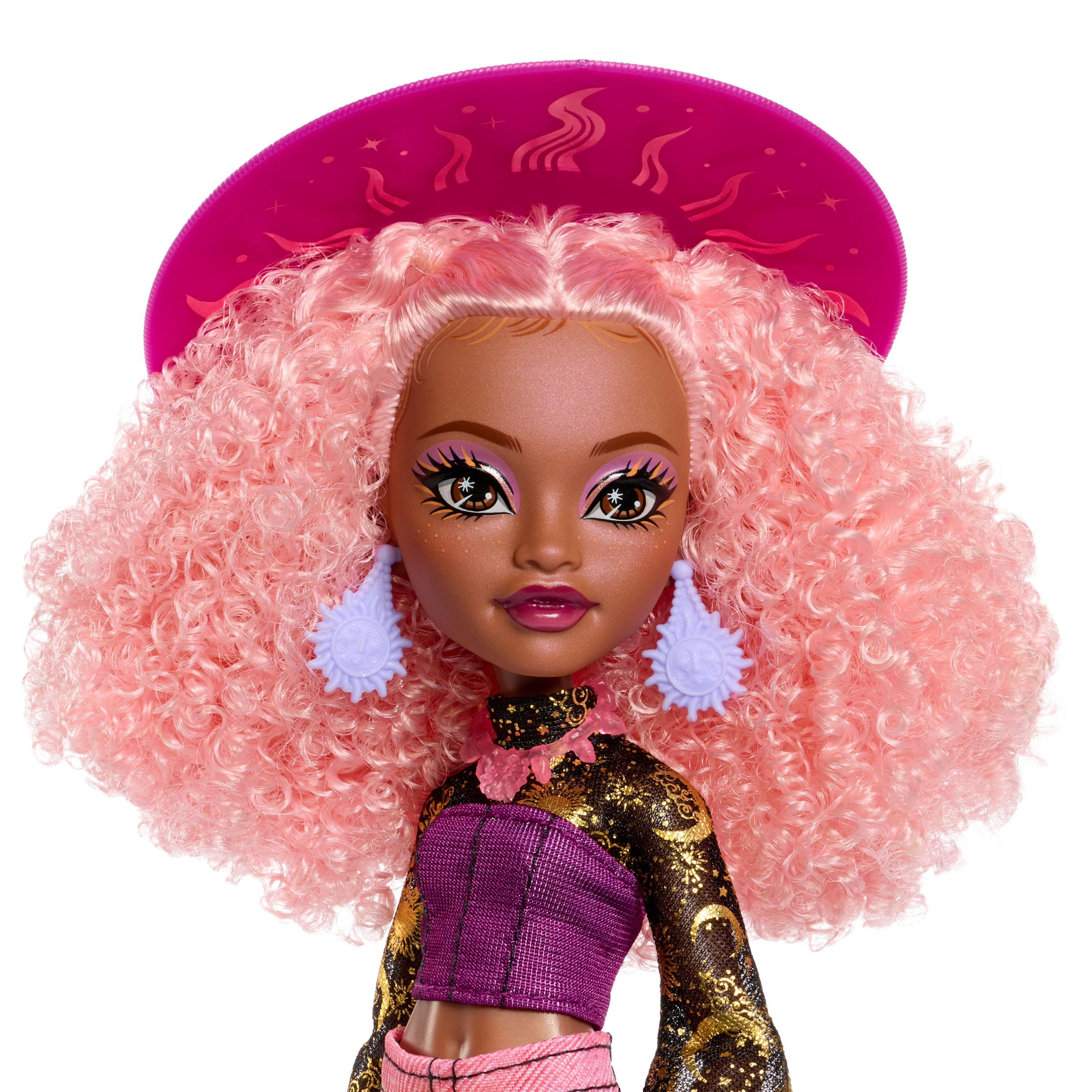 Moonspell Magic By Monster High Rae Lumina Fashion Doll, Sun Witch With Accessories