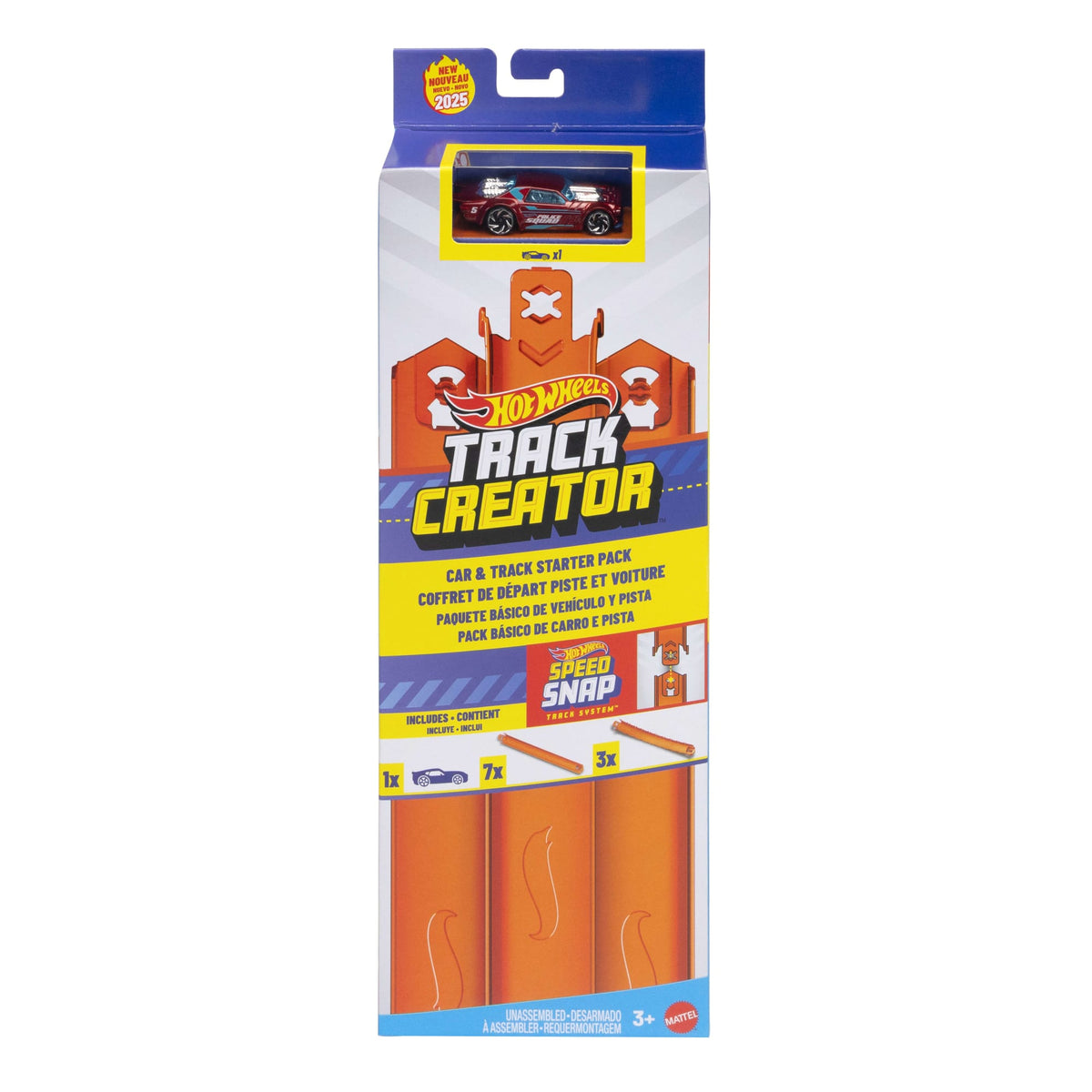 Hotwheels® Coffret Débutant Pistes et Voiture Track Creator