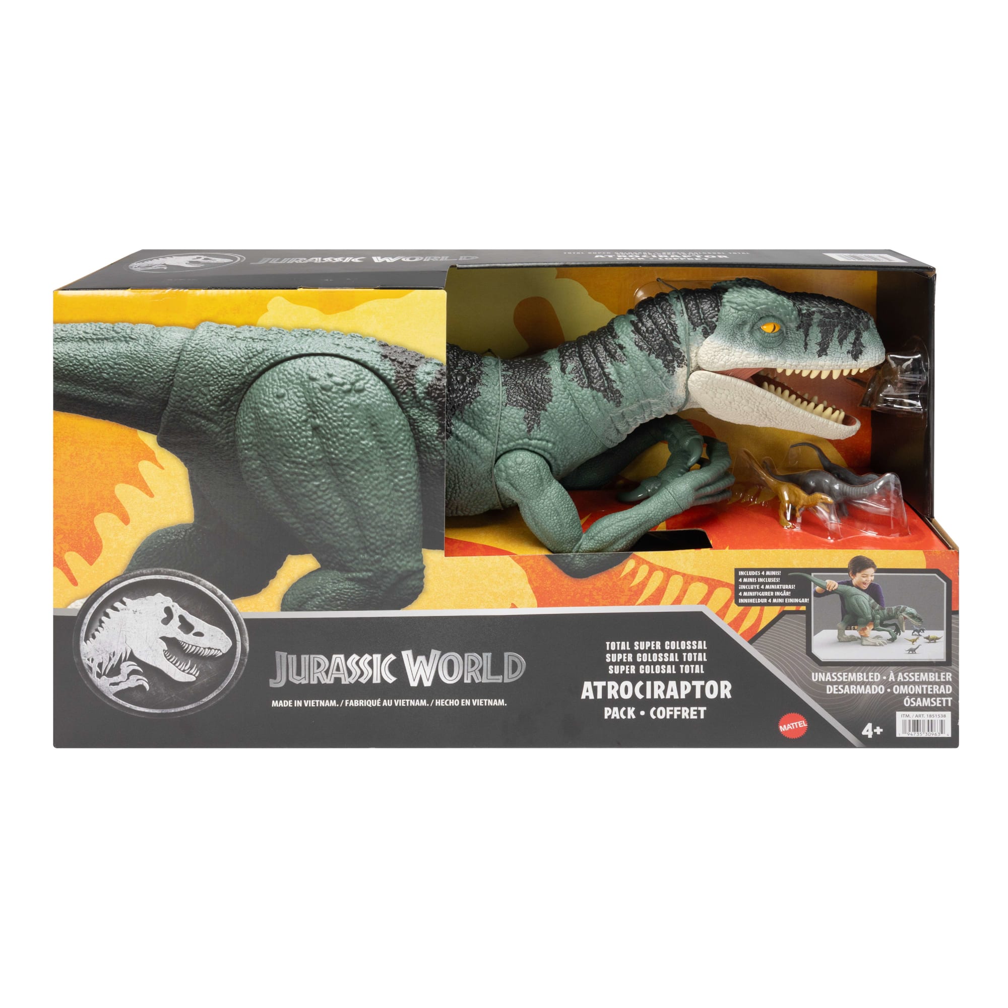 Jurassic World Coffret Atrociraptor Super Colossal