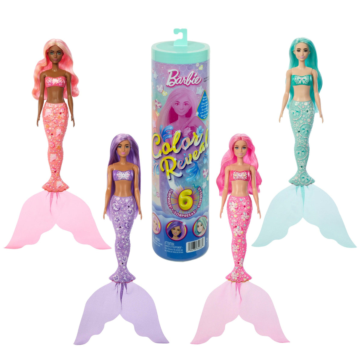 Barbie Color Reveal Boneca Color Reveal Surpresa