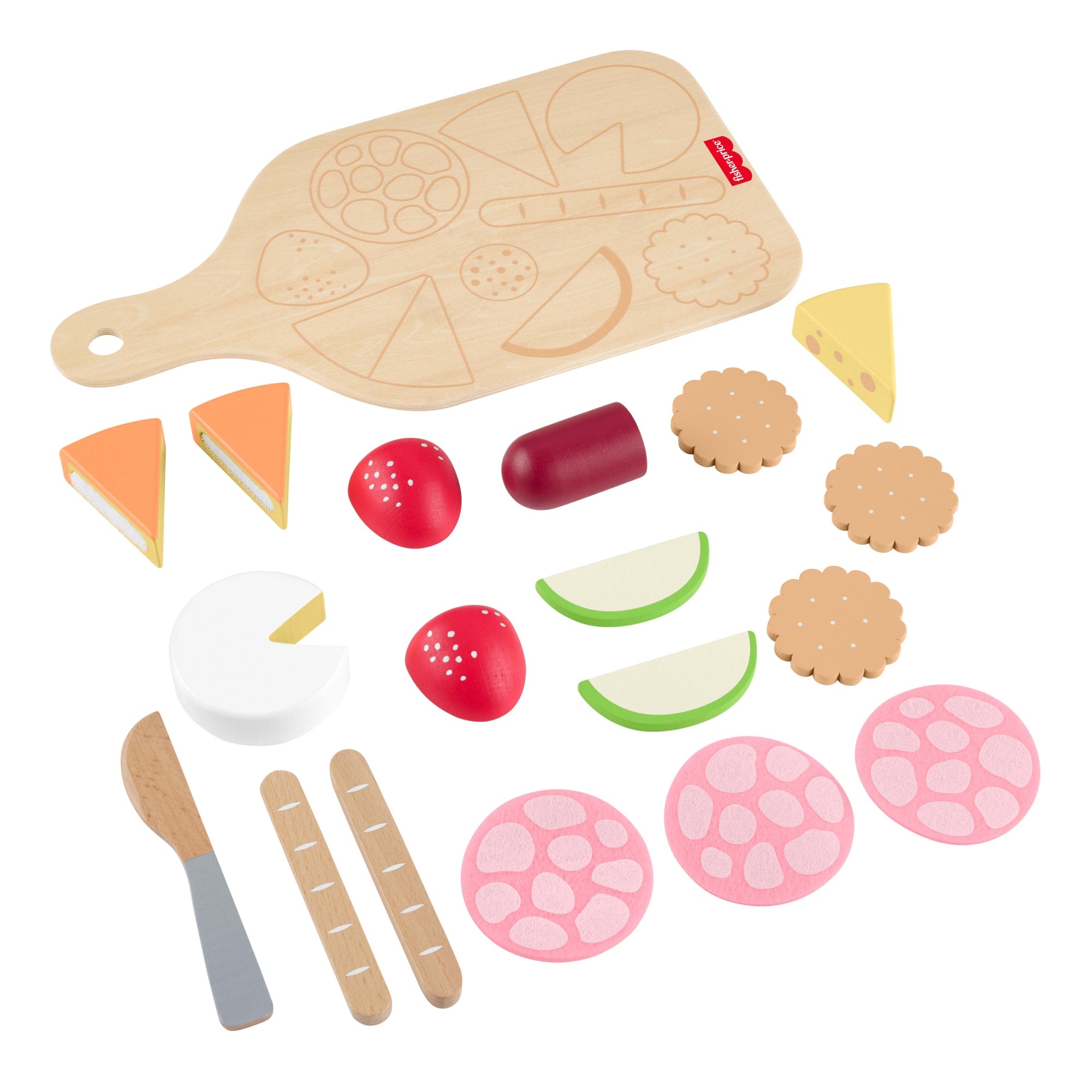 ensemble de Planches à Charcuterie en Bois Fisher-Price®