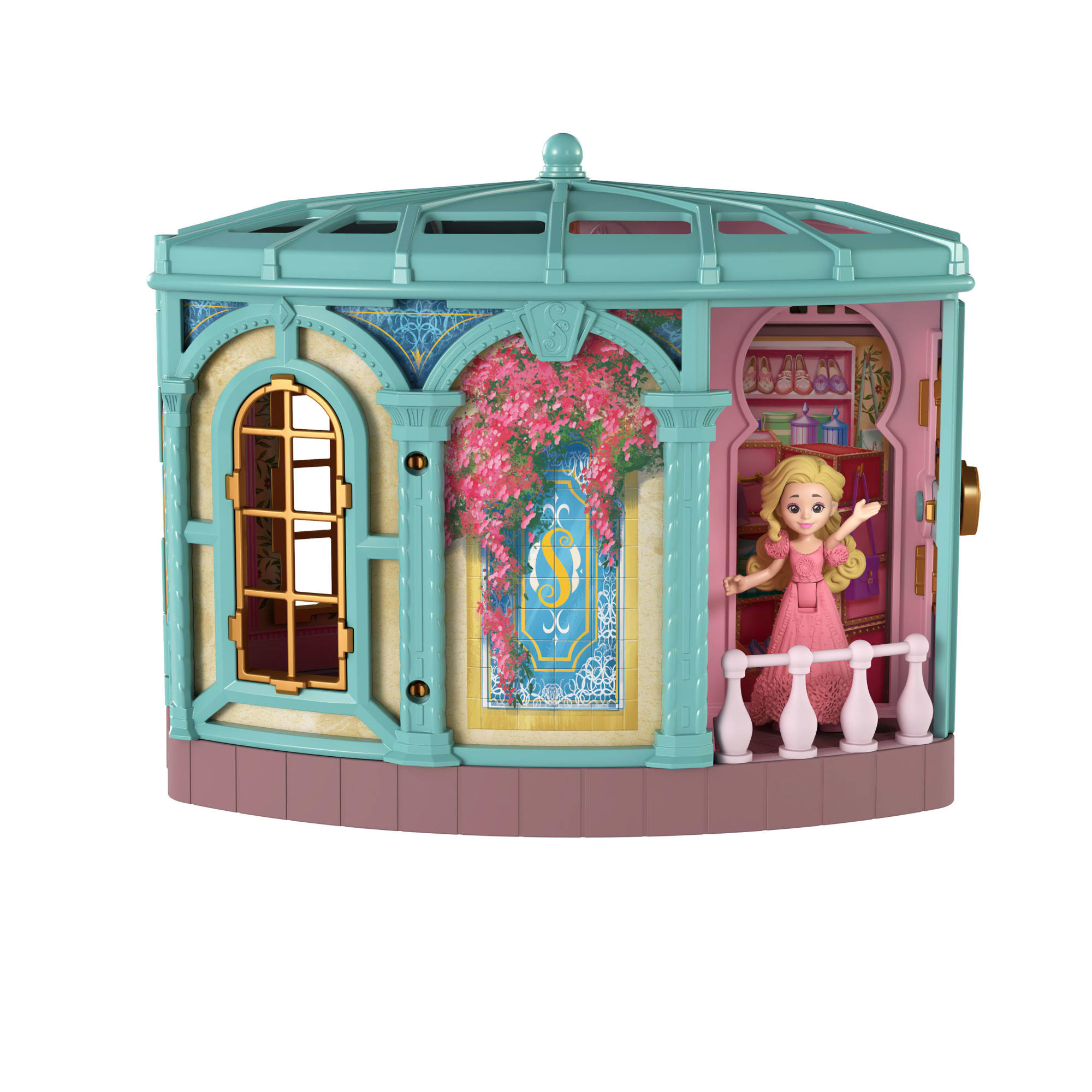 Universal Pictures’ Wicked So Popular Dorm Small Doll Playset With 3 Play Spaces & 10 Total Pieces