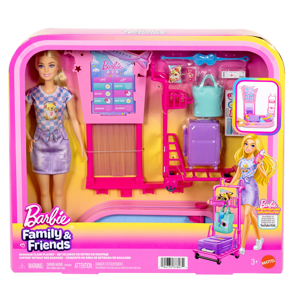 Barbie Coffret Retrait des Bagages