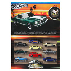 Hot Wheels Fast & Furious-Themed 10-Pack