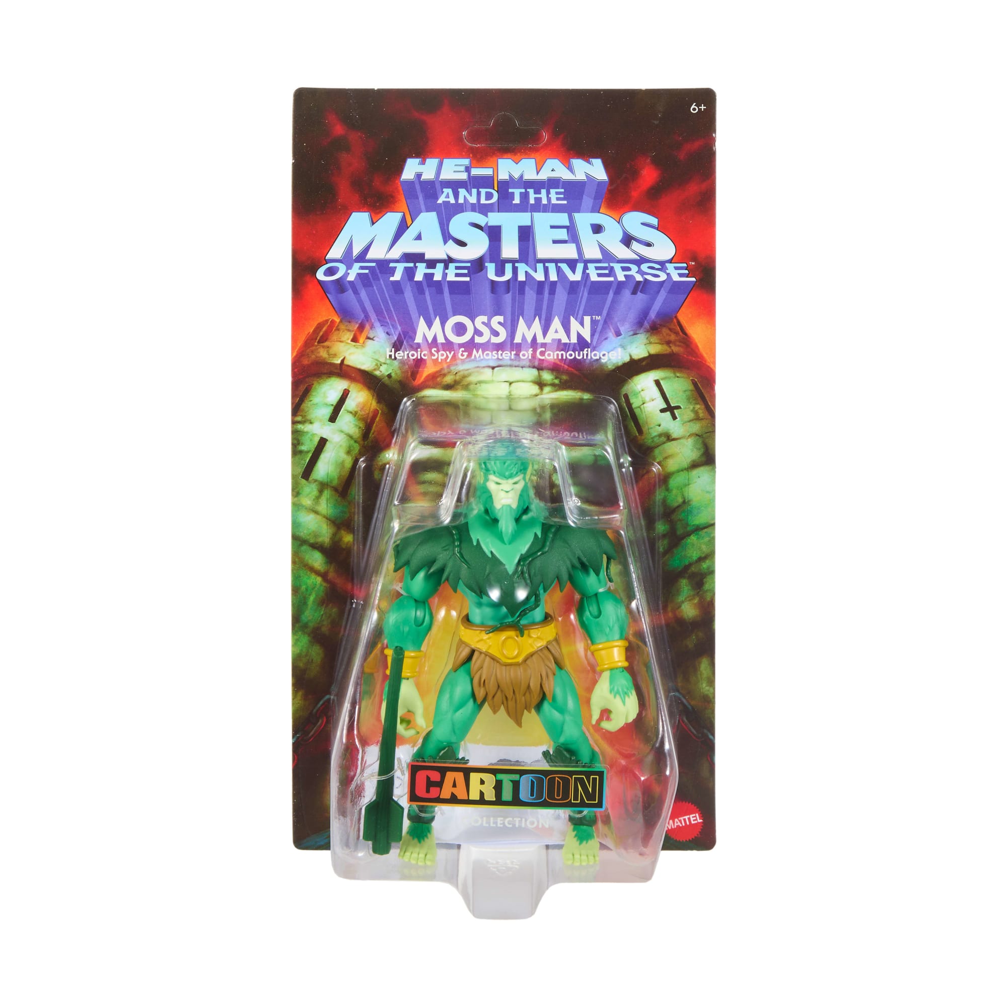 Masters Of The Universe Origins 200X Cartoon Collection Moss Man 5.5 Inch Action Figure MOTU Toy