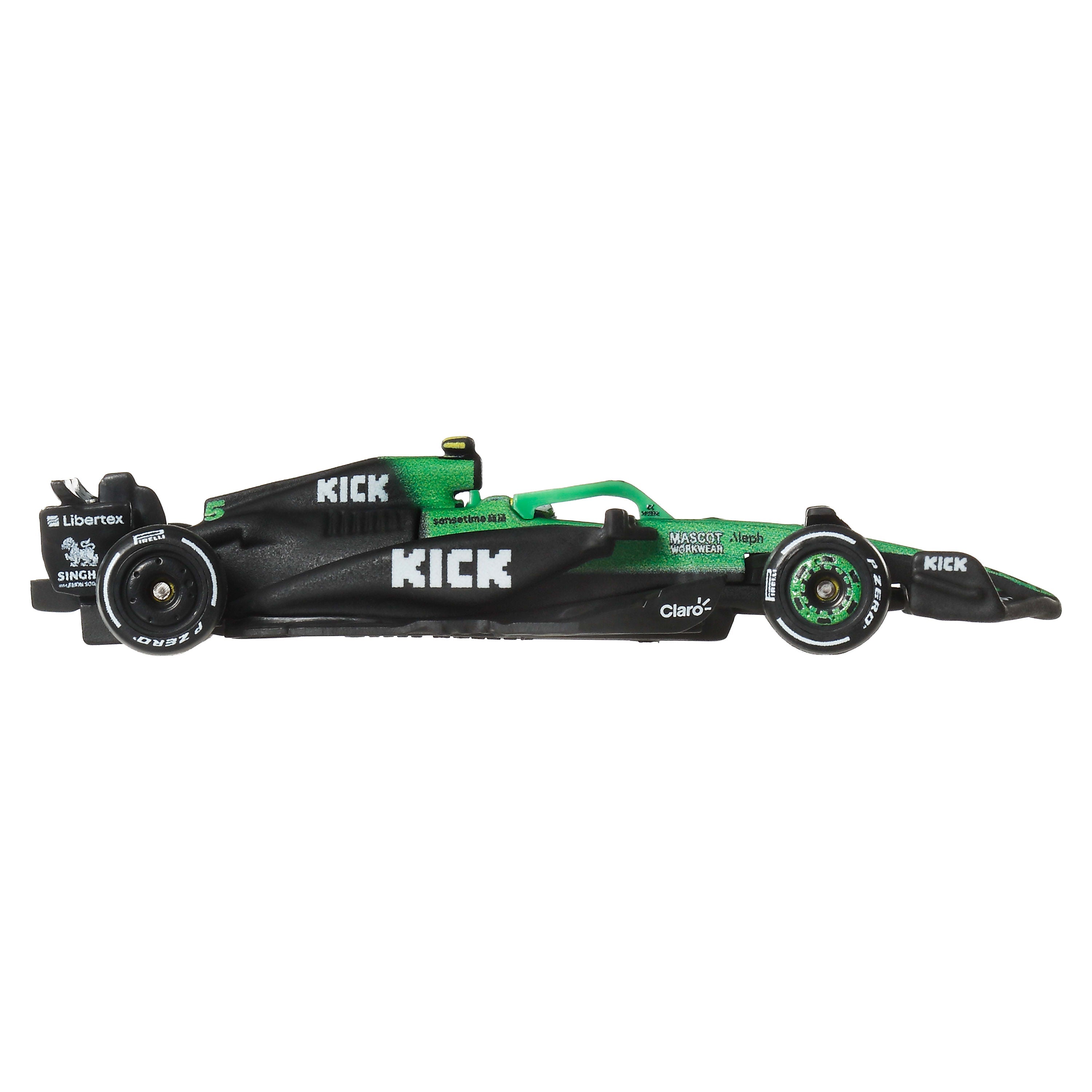 Hot Wheels Collector Vehículo de Colección Equipo KICK Sauber Formula 1 Gabriel Bortoleto