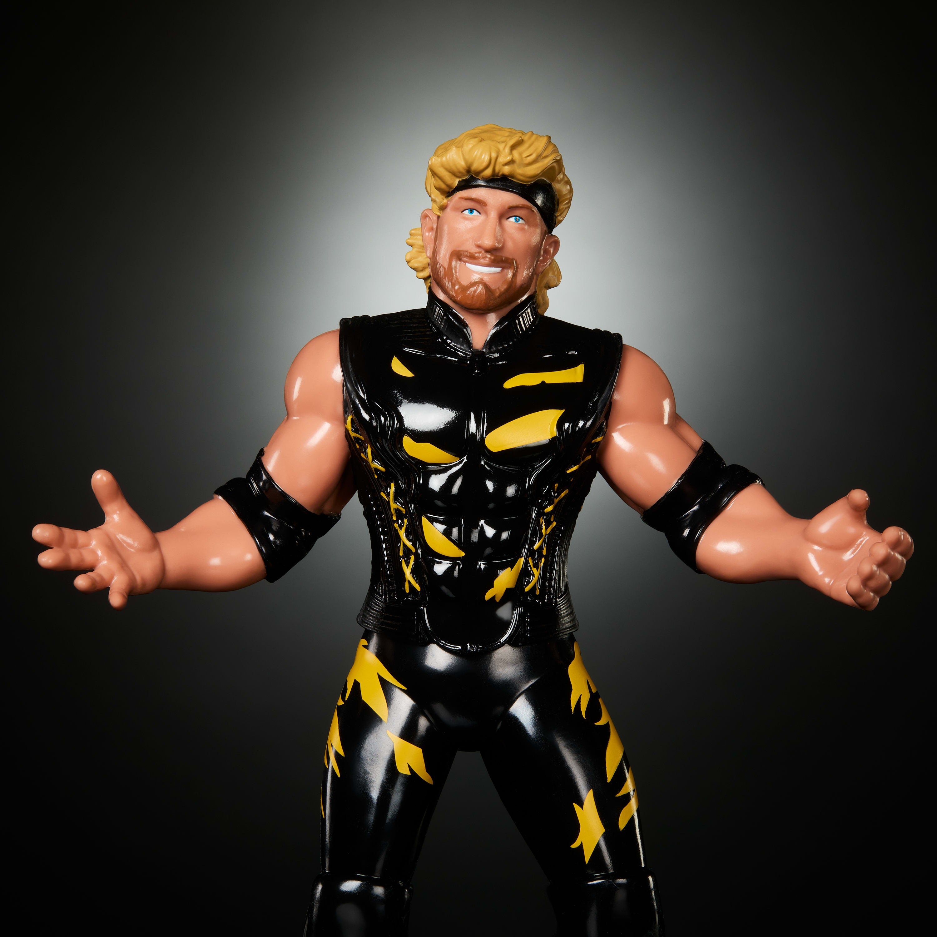 WWE Ljn Superstars Logan Paul Action Figure, 1980s Retro 8-inch Collectible Toy