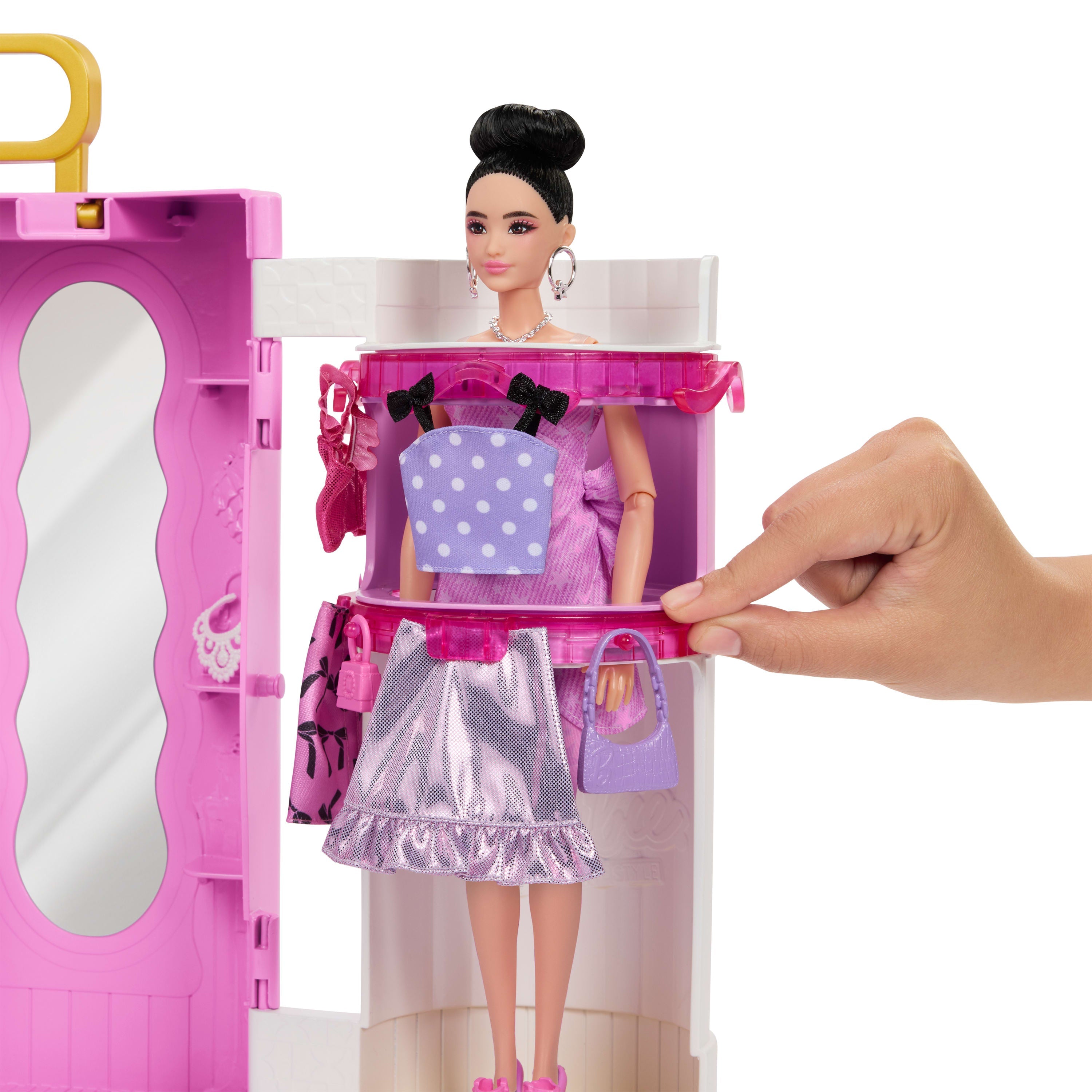 Barbie-Coffret Dressing deluxe Style de Barbie-Avec Accessoires