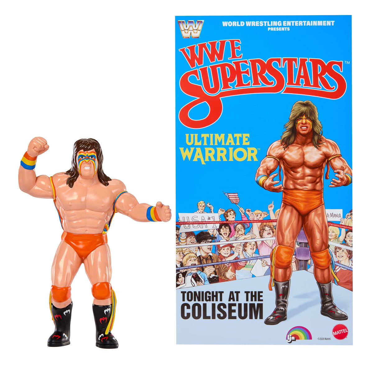 Wwe Superstars Ljn Figurine Articulée Ultimate Warrior