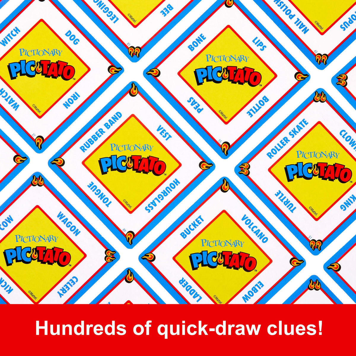Pictionary Pic-Tato Hot Potato Game, Talks And Plays Music, Family Game For Kids, Adults And Game Night