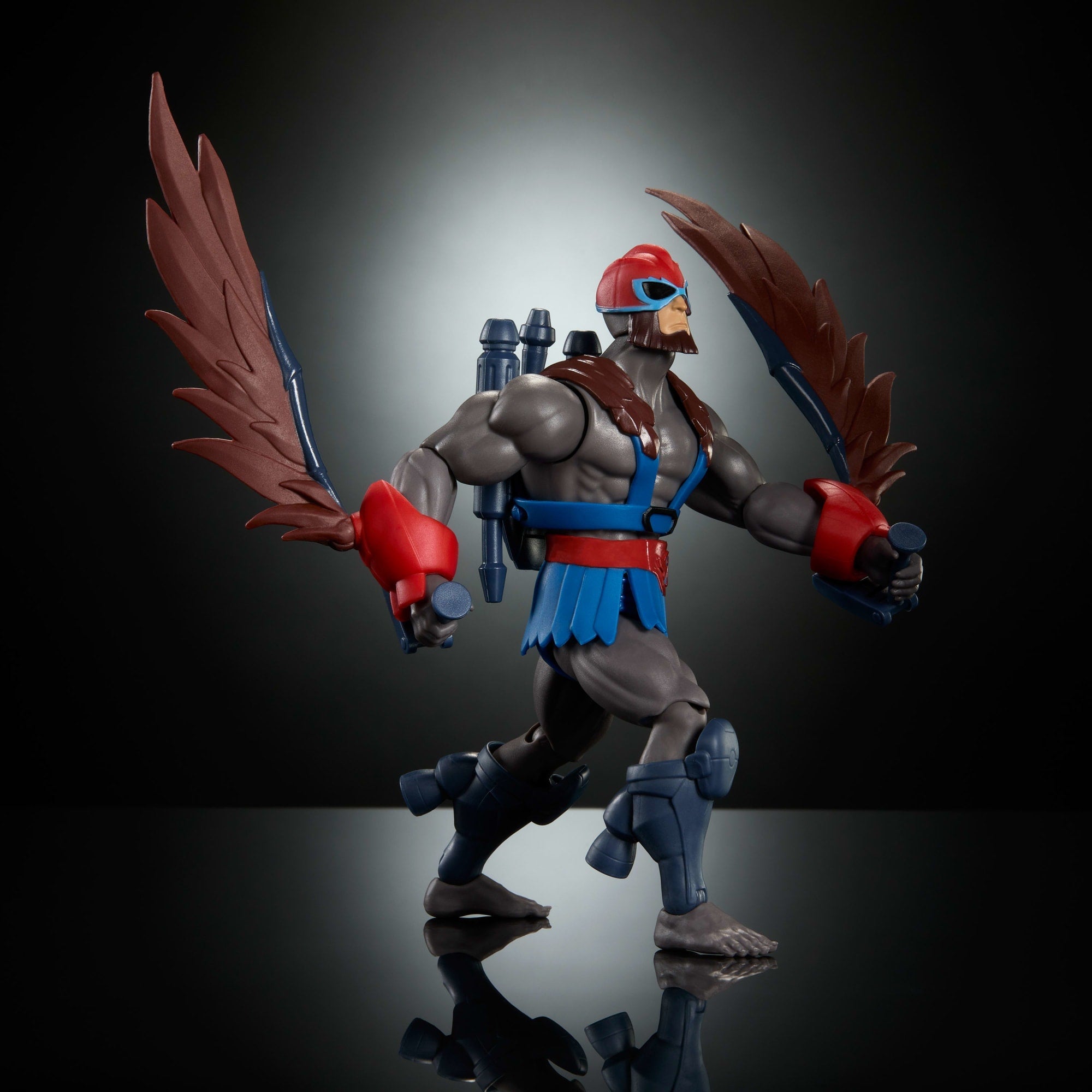 Masters Of The Universe Origins 200X Cartoon Collection Stratos 5.5 inch Action Figure Motu Hero Toy