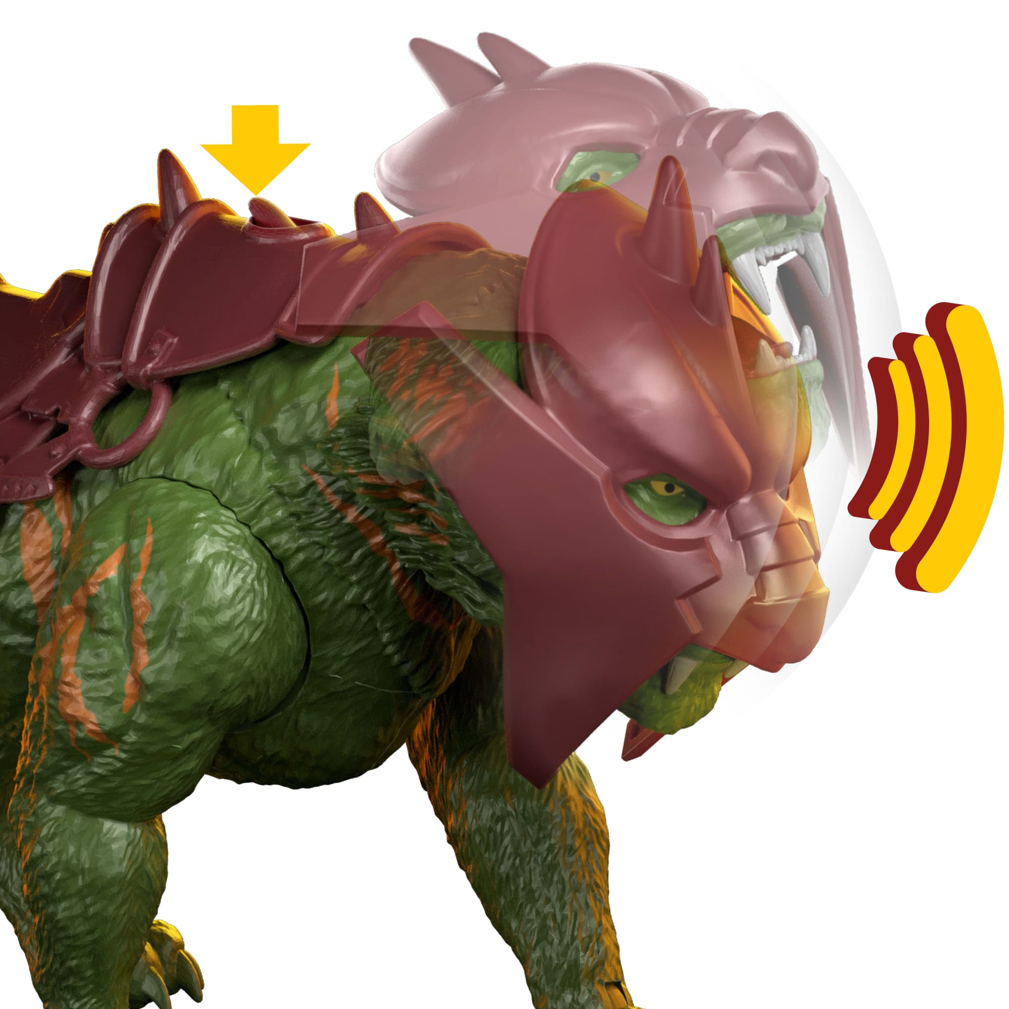 Masters Of The Universe 2026 Movie Battle Cat Creature Figure