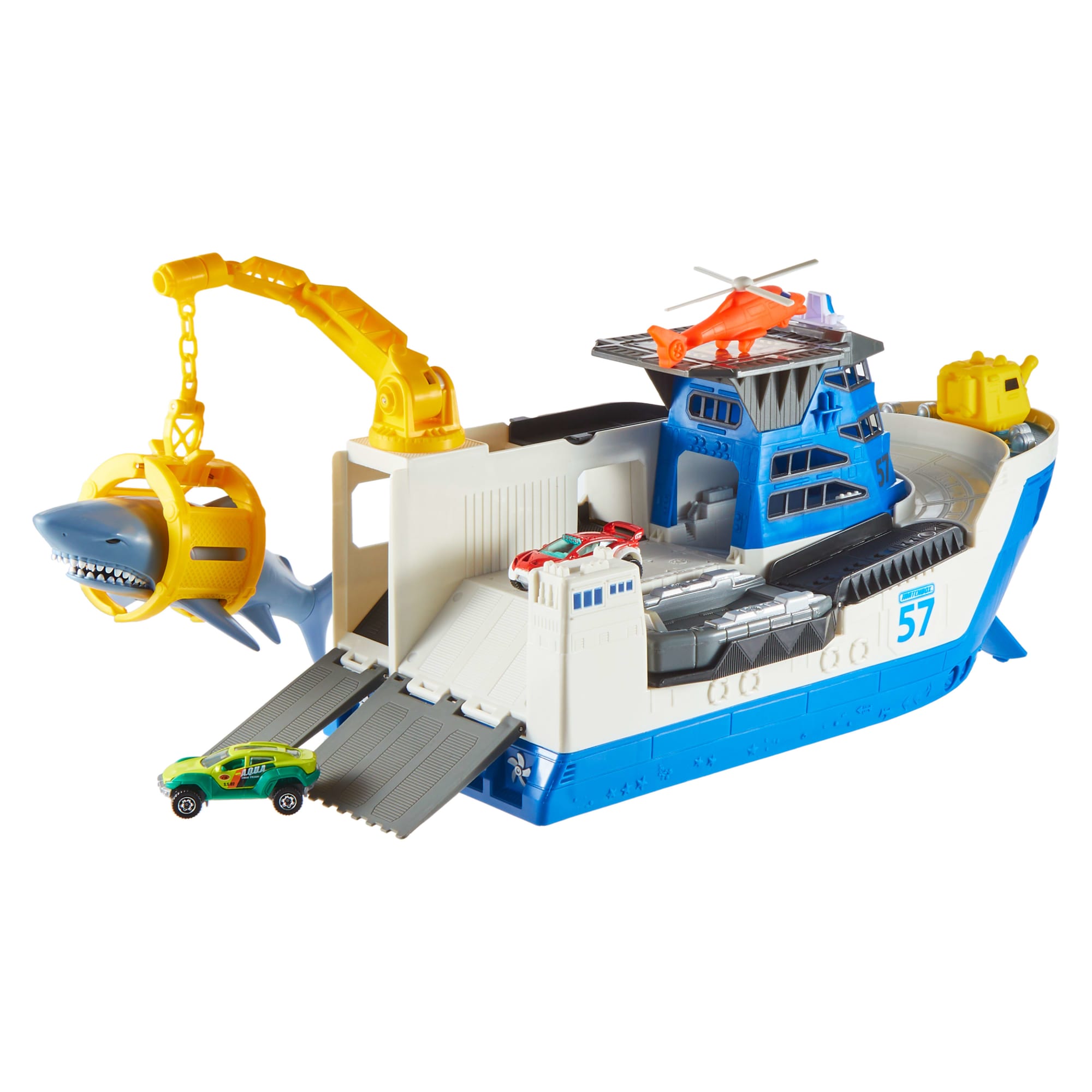 Matchbox Marine Rescue Shark Ship
