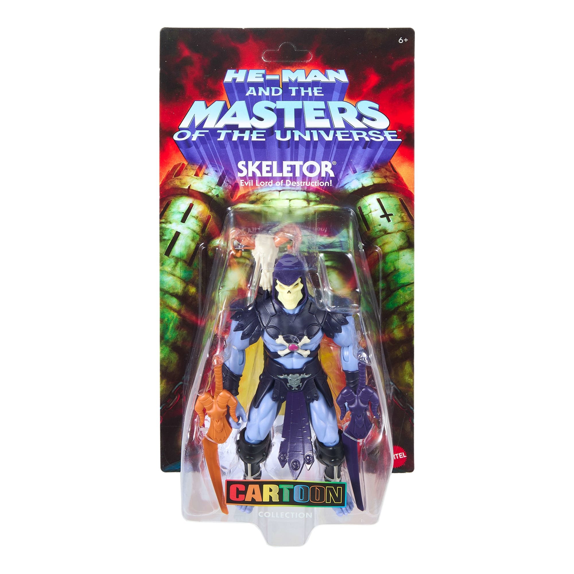 Masters Of The Universe Origins 200X Cartoon Collection Skeletor 5.5 Inch Action Figure MOTU Toy