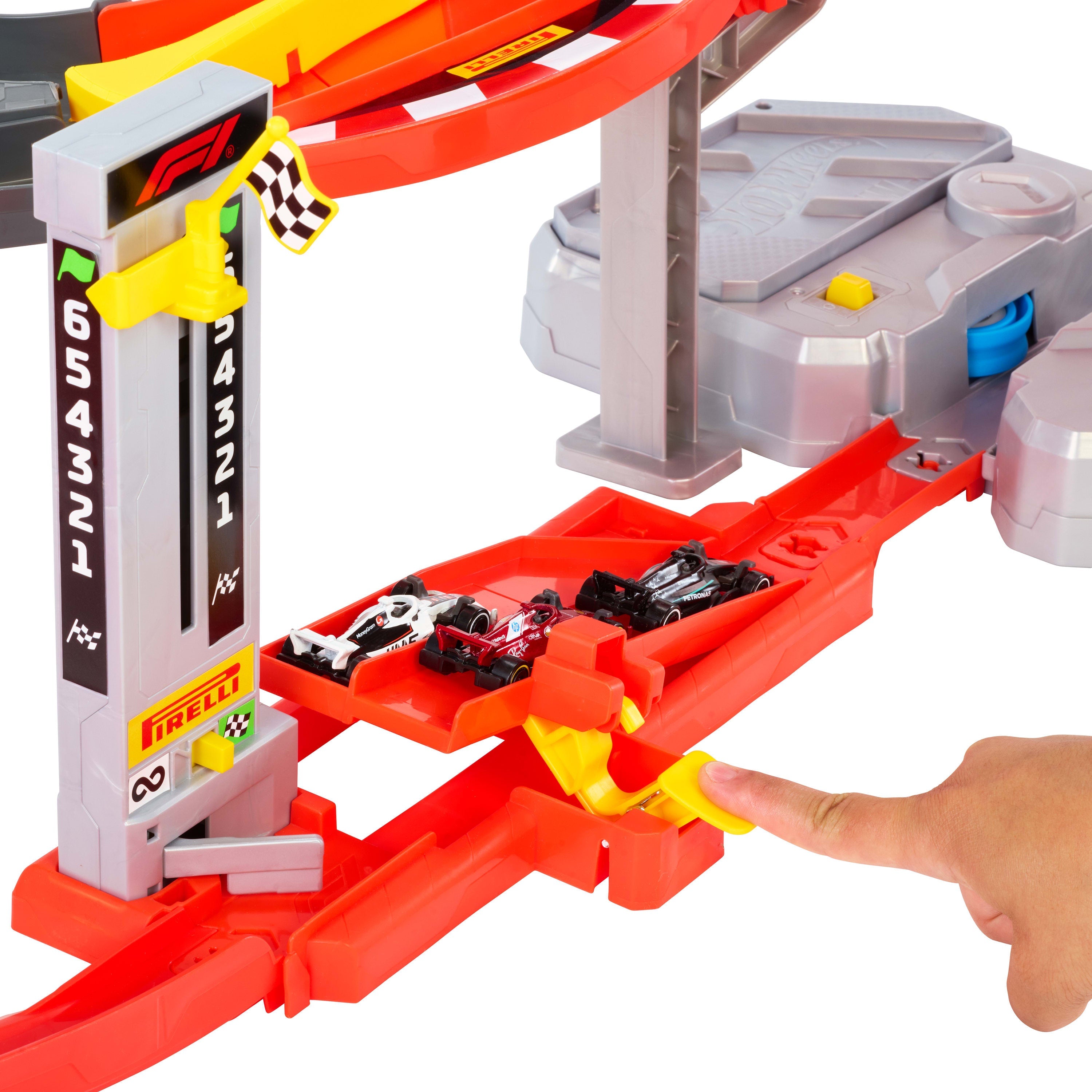 Hot Wheels-Circuit Ultra descente Formule 1®-Piste Avec 3 Voitures