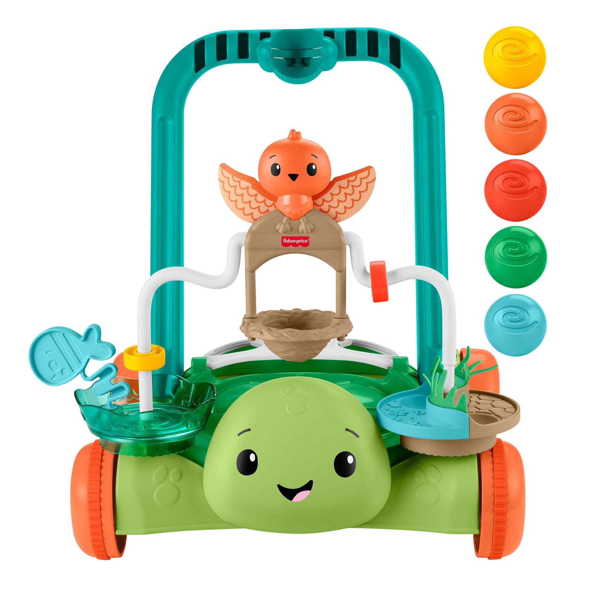 Fisher-Price Andadera para Bebés Andadera Tortuga Primeros Pasos