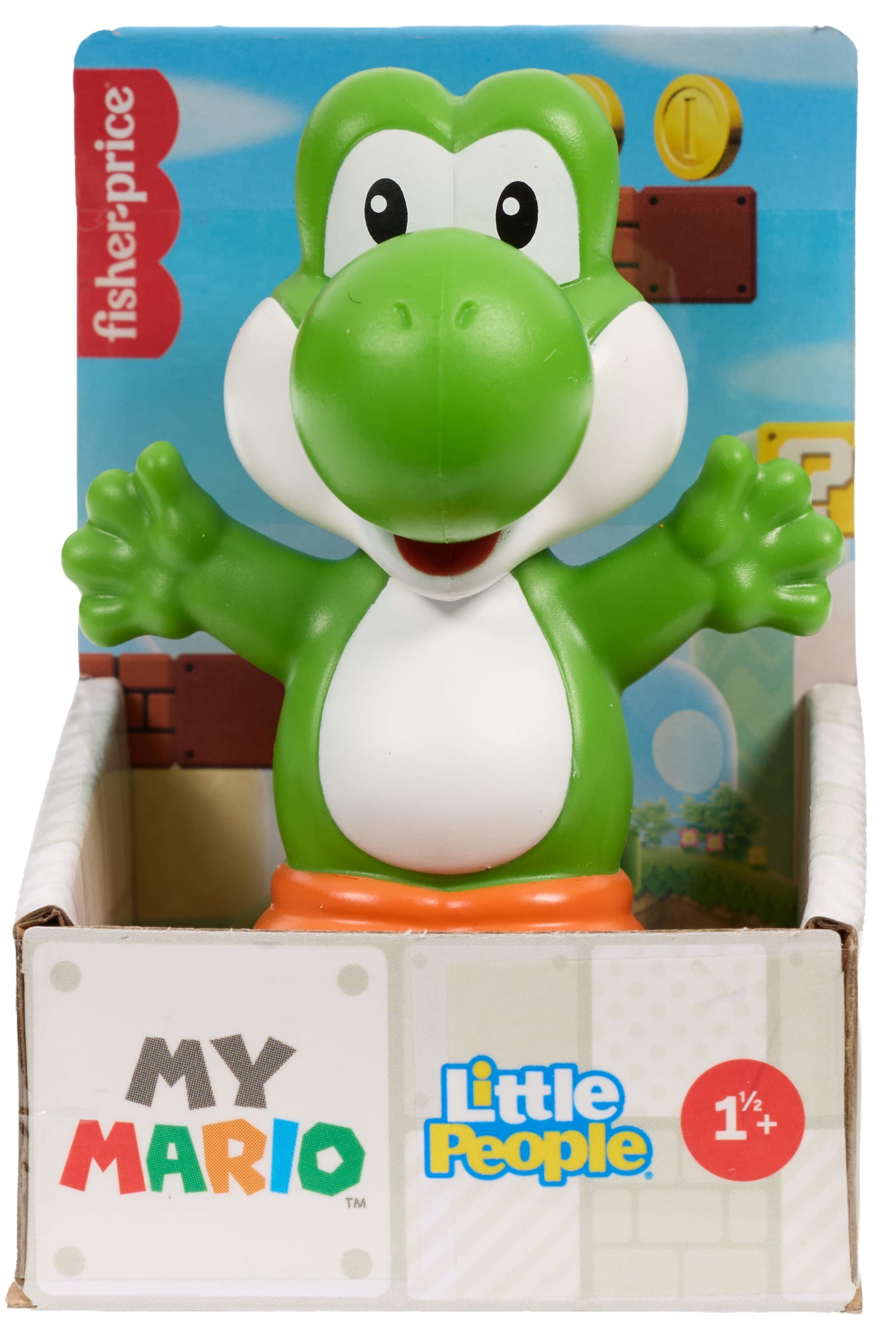 Little People Mario Bros Brinquedo para Bebês FP Little People Sortido De Figuras Mario Bros