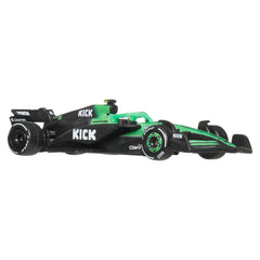 Hot Wheels Premium Kick Sauber F1 Team 2-Pack Of 1:64 Scale Racecars: Hulkenberg & Bortoleto