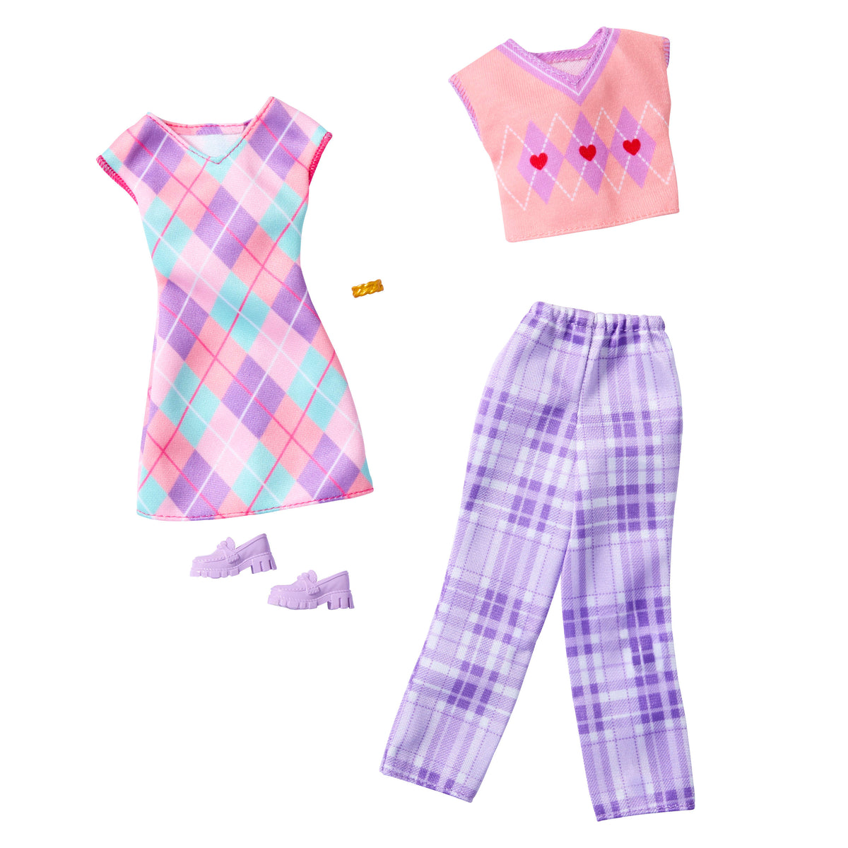 Barbie Clothes, Fashion And Accessory 2-Packs For Barbie Dolls