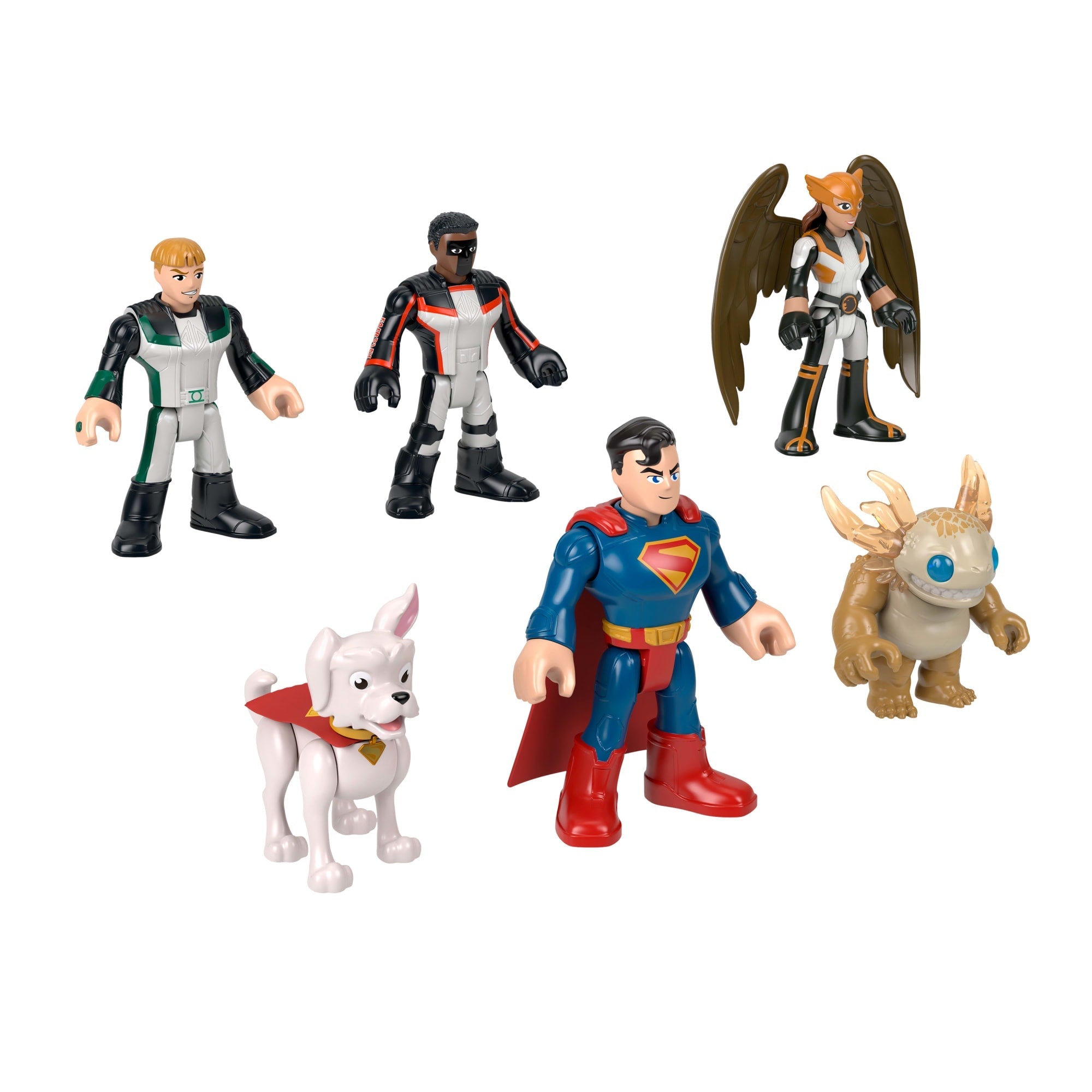 Fisher-Price-Coffret Imaginext Superman-Coffret de 6 Figurines