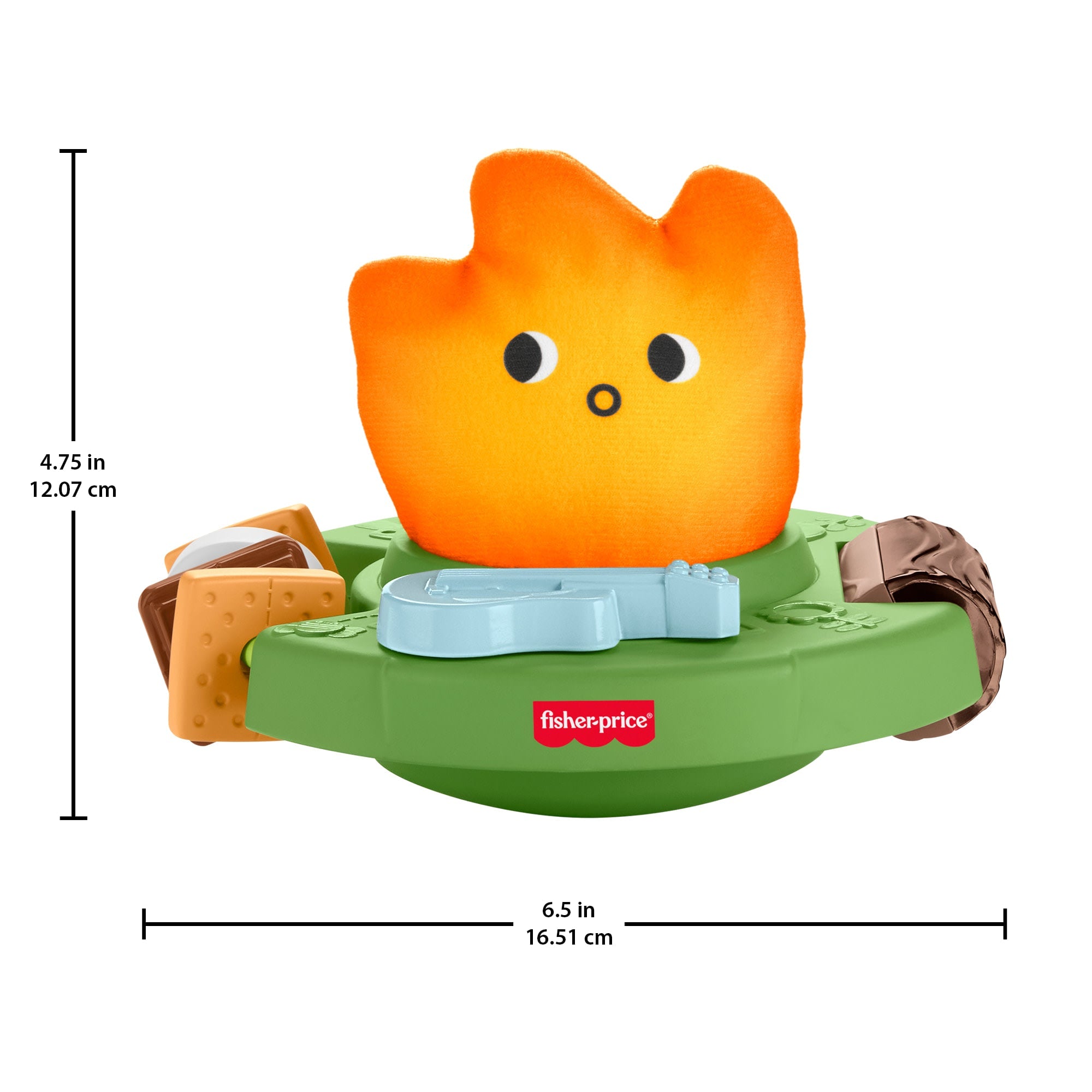 Fisher-Price Friendship Forest Light-Up Campfire, Baby Sensory Activity Toy