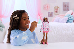 Barbie Cutie Reveal Doll & Accessories, Cuddly Series Bunny With 10 Surprises