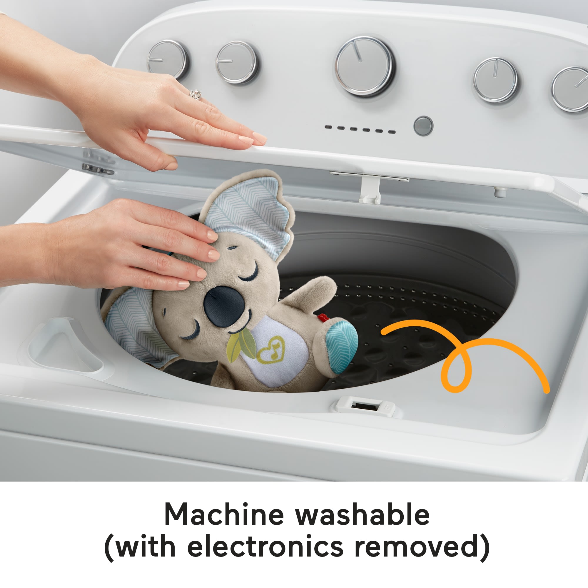 Fisher-Price On-The-Go Koala Soother Toy, Plush Portable Sound Machine For Newborns