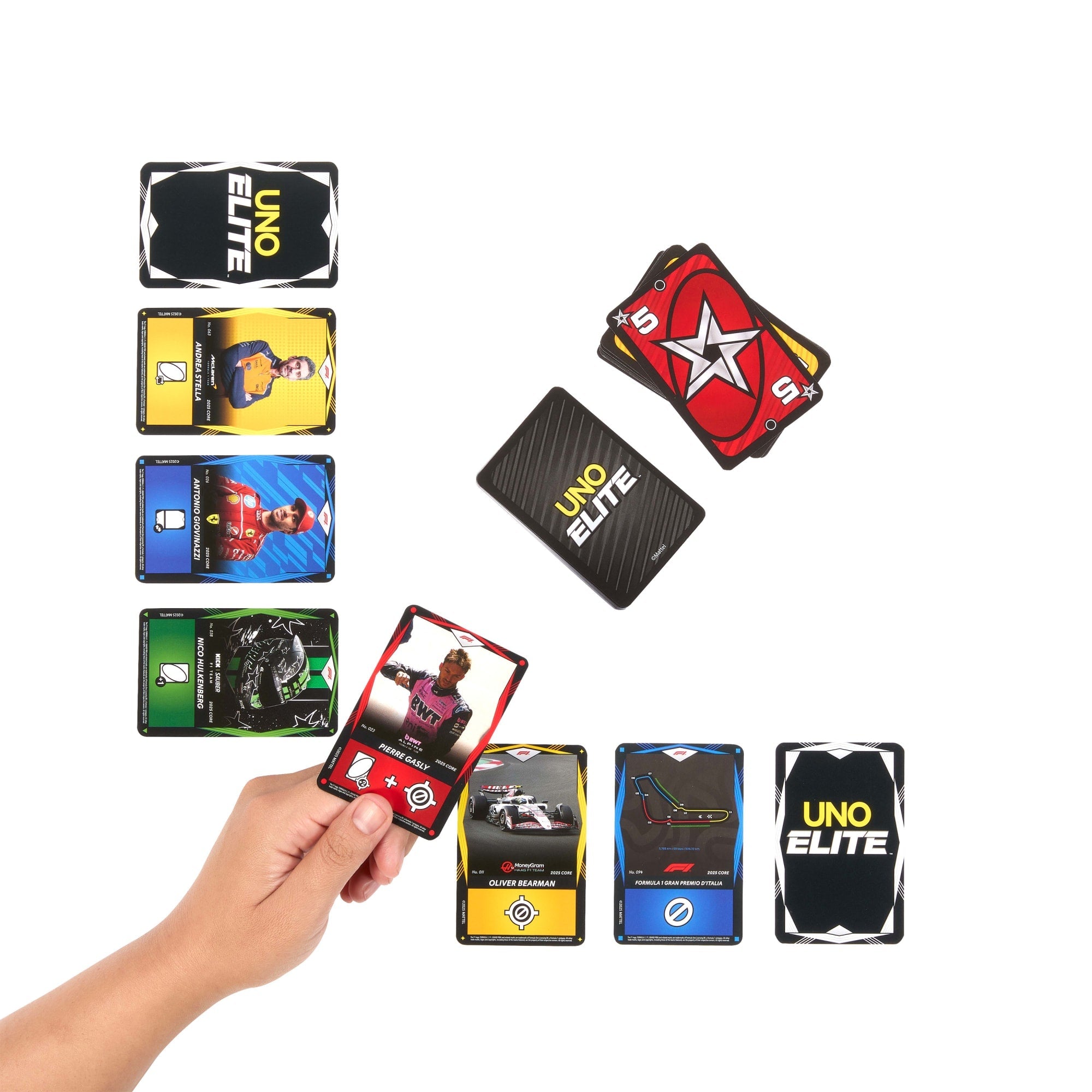 UNO Elite Formula 1 2025 Core Edition Starter Pack