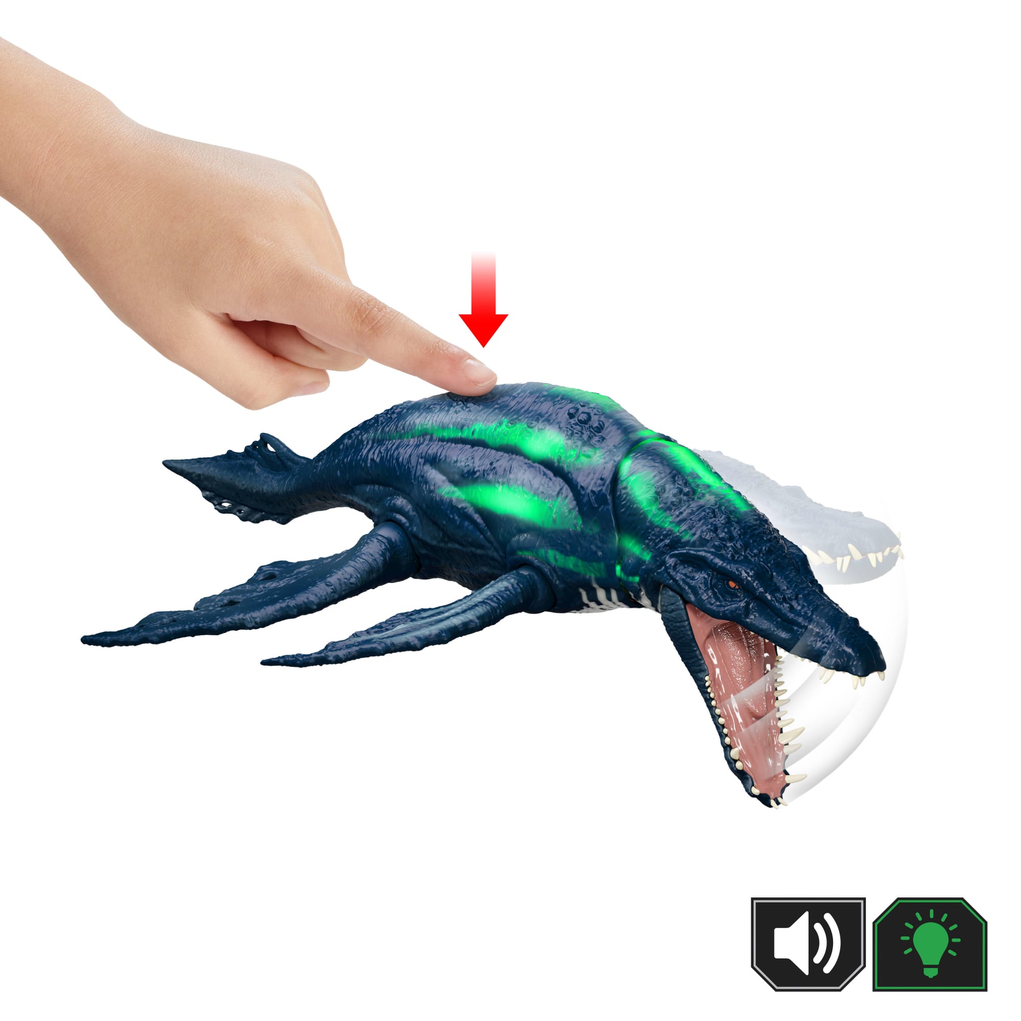 Jurassic World Dinosaure Rugissement Féroce Figurine