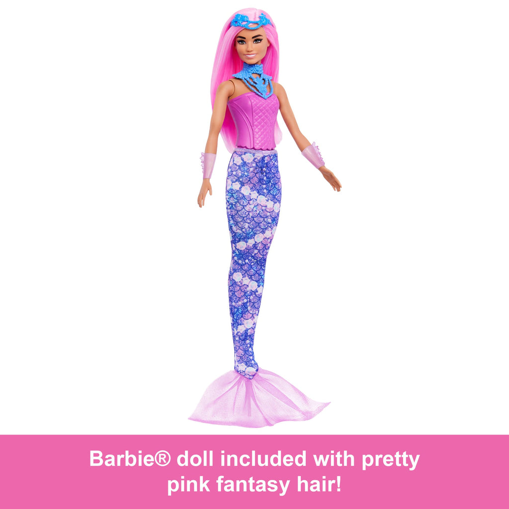 Barbie Advent Calendar With Fashion Doll & 24 Surprise Toy Accessories including Unicorn & Pets