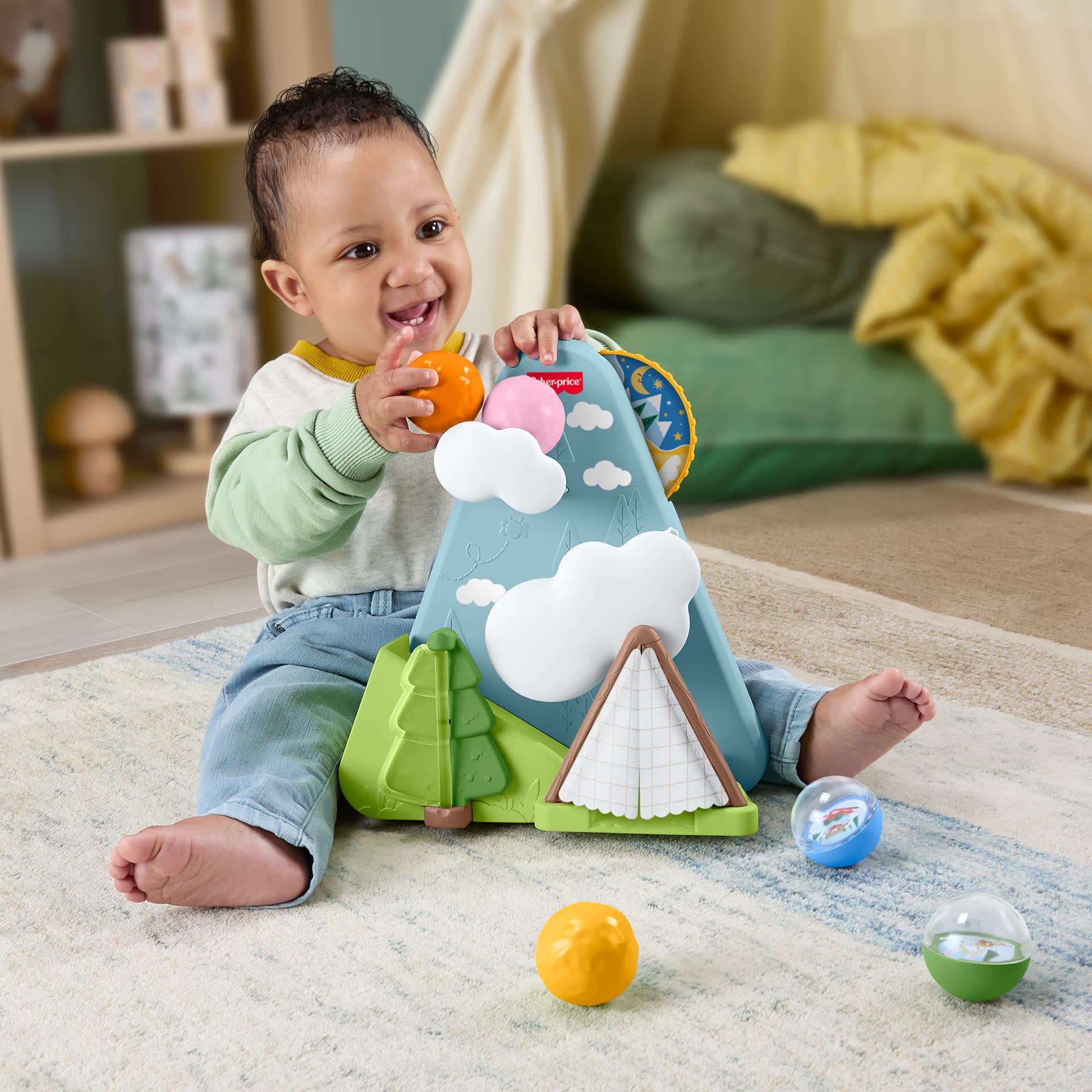 Fisher-Price Infant Juguete para Bebés Montaña Interactiva