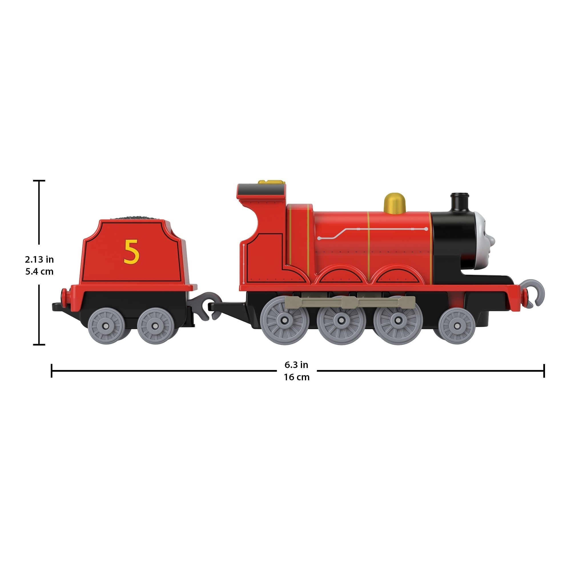 Thomas & Friends 80th Anniversary Multipack By Fisher-Price, 3 Motorized Toy Trains & 2 Engines