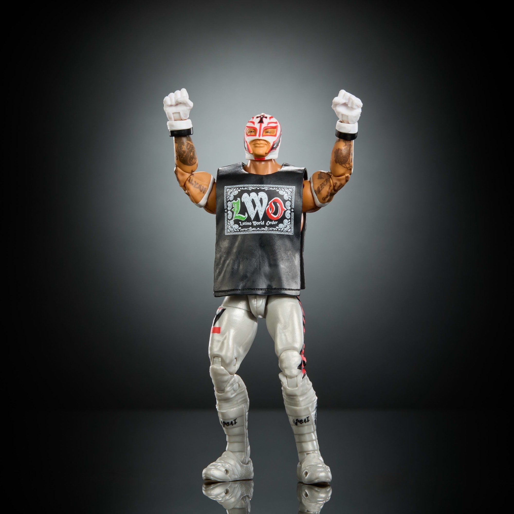 WWE Elite Rey Mysterio Action Figure, Series #125 Set, 6-Inch Collectible With Articulation & Accessories