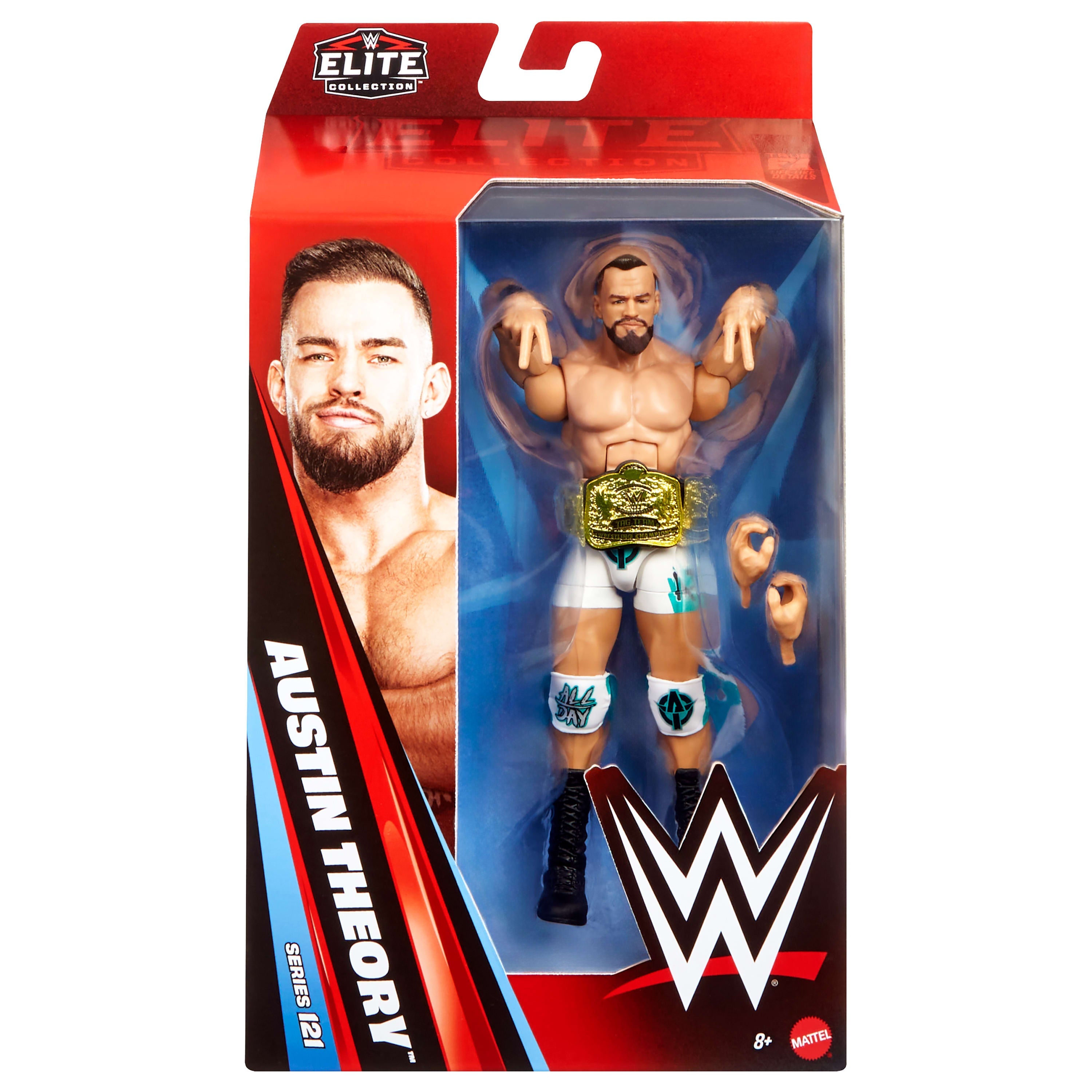 Wwe Figurine Articulée Élite Austin Theory