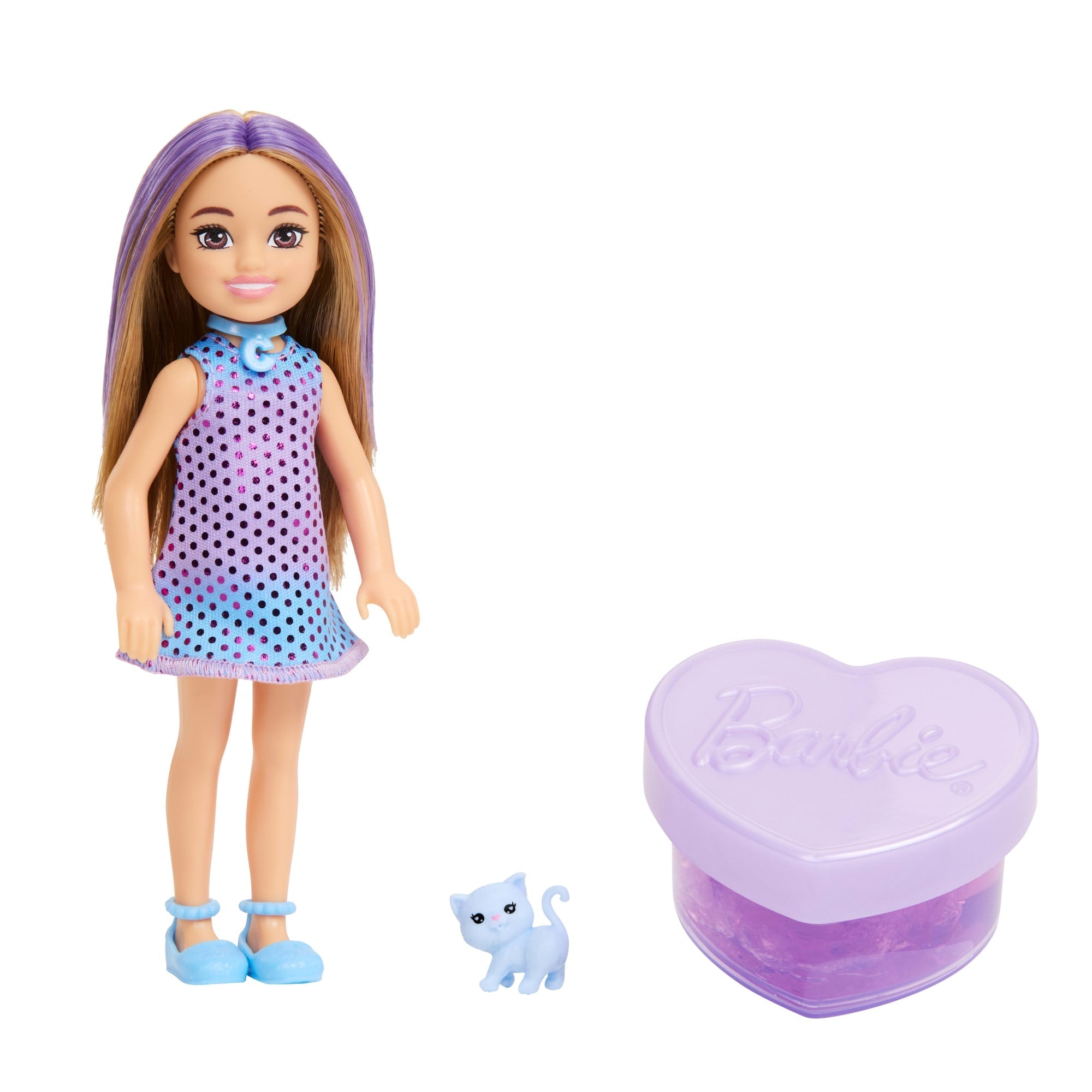 Barbie Party Unboxed Muñeca Chelsea Fiesta Glamour Sorpresa