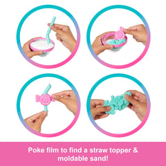 Barbie Pop Reveal Treat Series Doll & Accessories Set, Sweet Swirl Fashion Doll & Pet